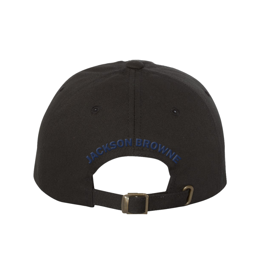 Jackson Browne Blue Logo Hat
