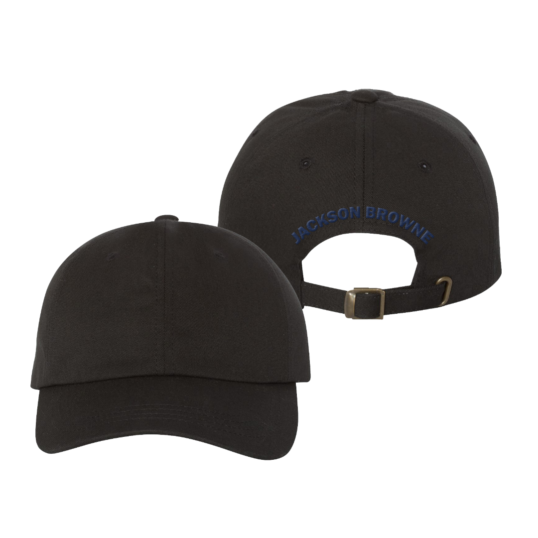 Jackson Browne Blue Logo Hat