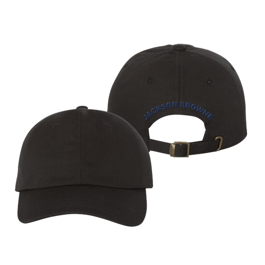 Jackson Browne Blue Logo Hat